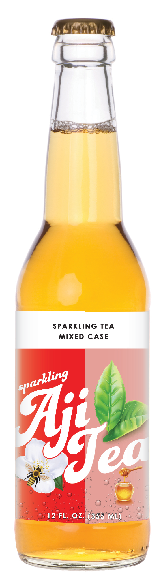 Aji Tea - Sparkling Tea Mixed Case (Case of 12)